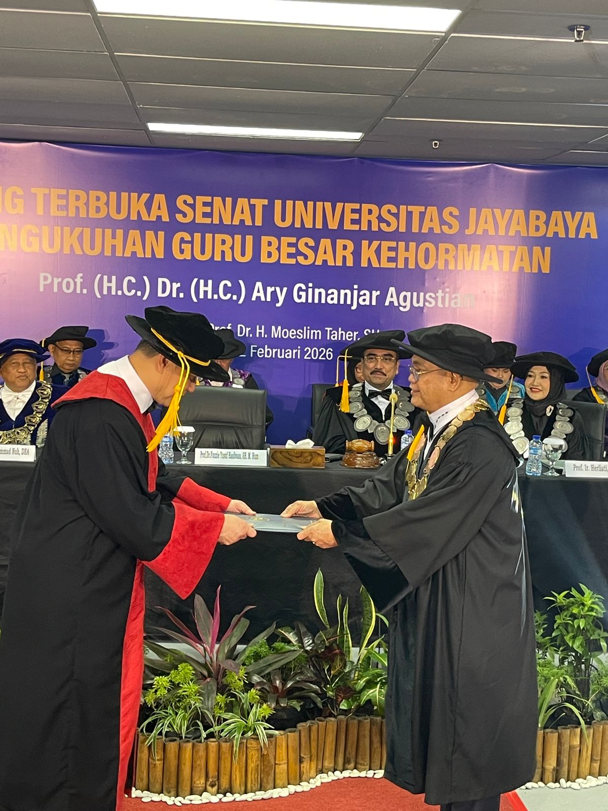 Prof. Harris: Jayabaya University - The Only One in Indonesia Teaching Legal Character Course