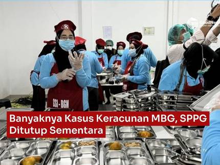 National Nutrition Agency Halts 10 SPPG Operations Due to MBG Incidents