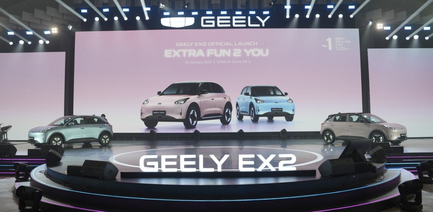 Geely EX2 Launches in Indonesia with Advanced Technology