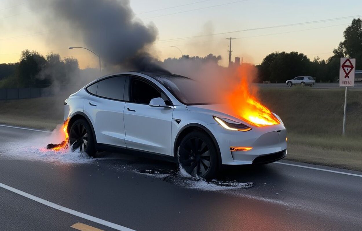 Causes of Electric Car Fires Not Limited to Batteries