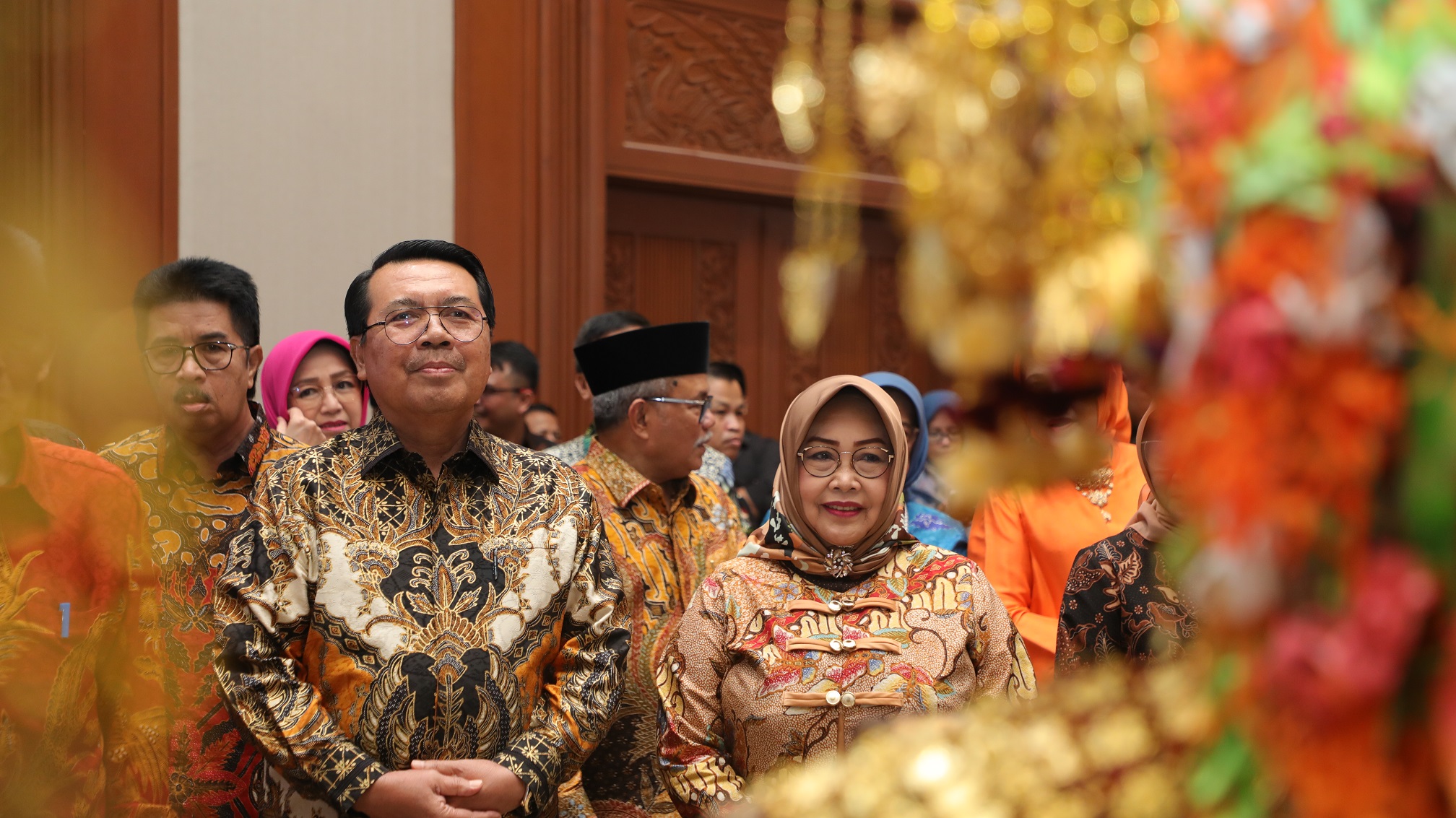 Chief Justice of Indonesia Opens Law Village 2026 Exhibition by Striking Gong