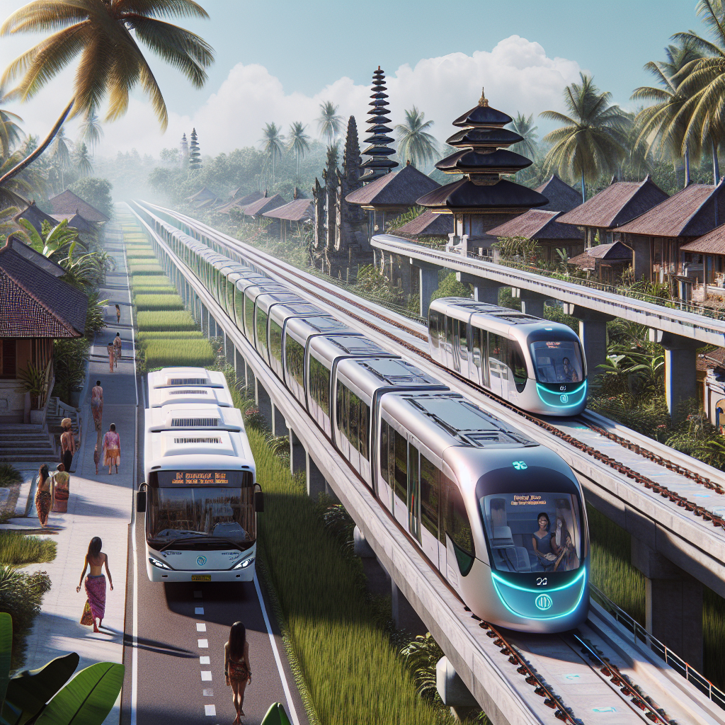 Electric Trains and Smart Buses: The Future of Public Transport in Bali