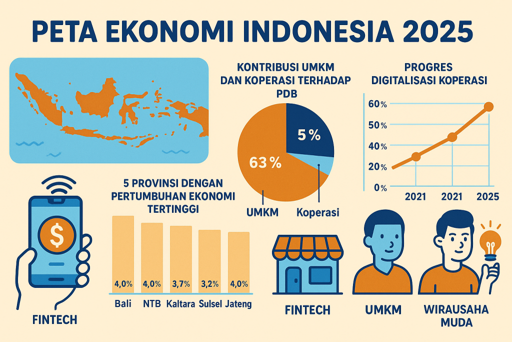 Indonesia's Economy Grows by 5.11% in 2025