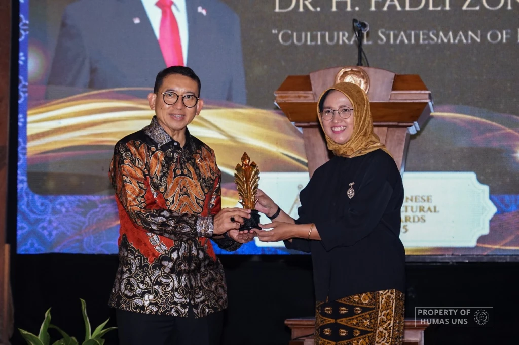 Fadli Zon Awarded Honorary Professor by Universitas Nasional