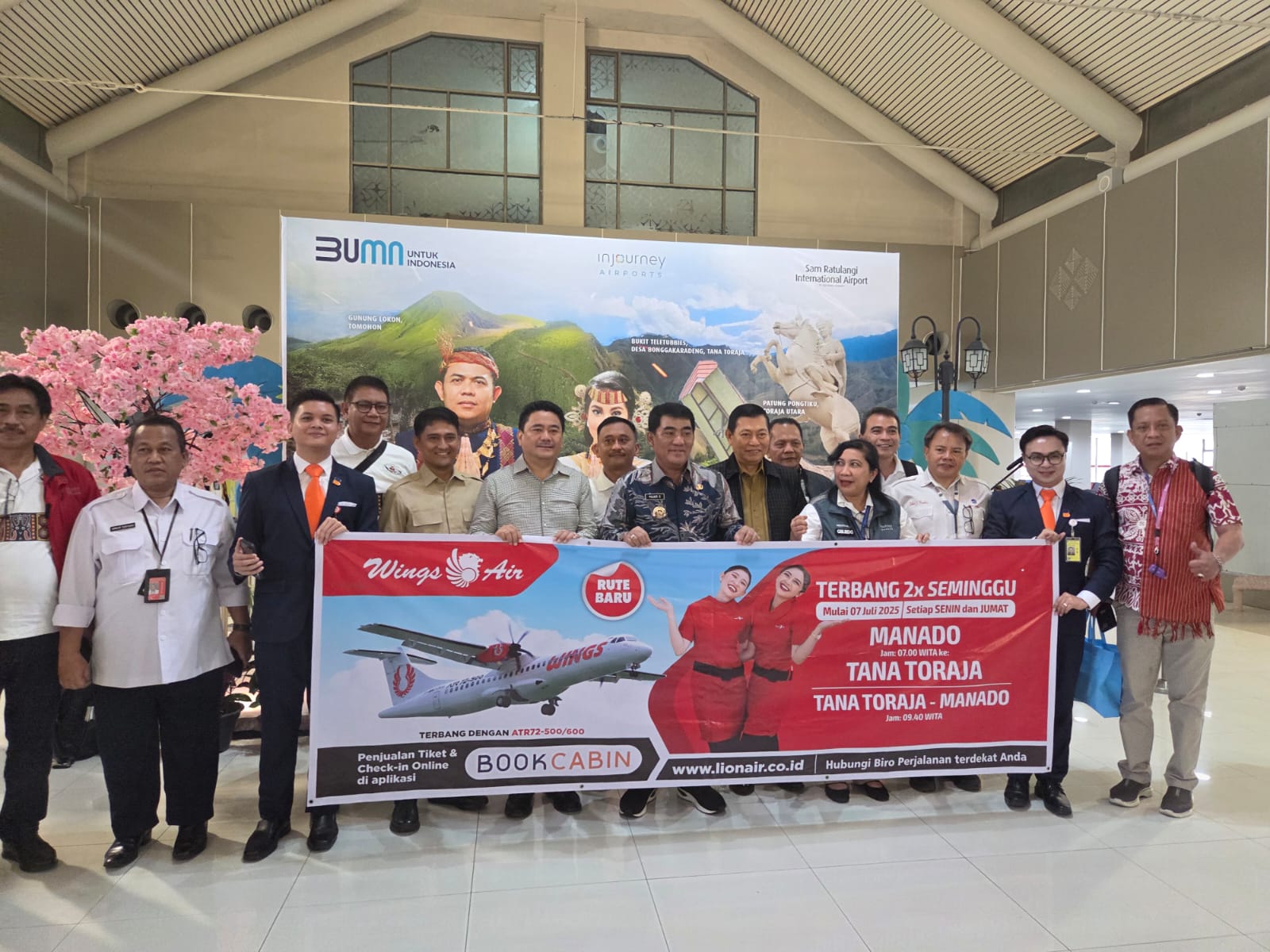 Tourism in Manado on the Rise: Three New Flight Routes to Open